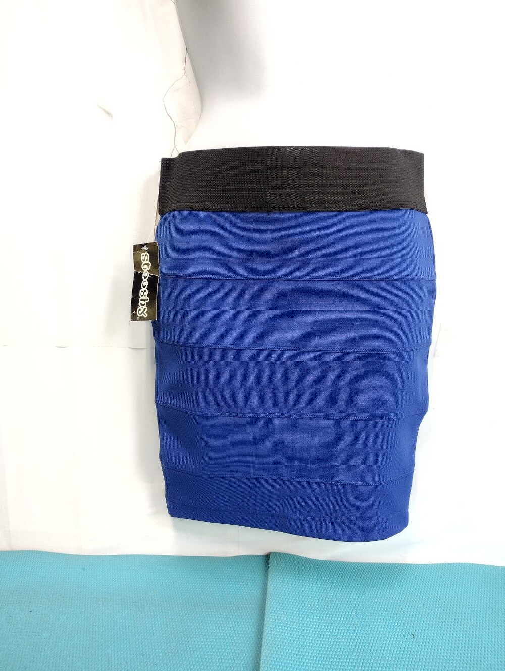 NWT Stoosh Pull On Pencil Bodycon Skirt Waistband - S